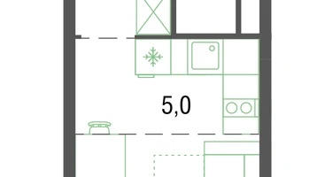 Студия, 21&nbsp;м²