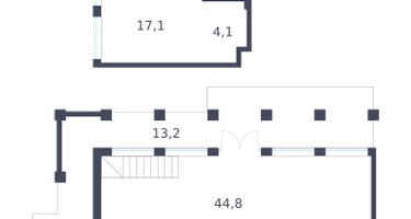 4-к. квартира, 160 м²