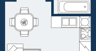 Студия, 28&nbsp;м²