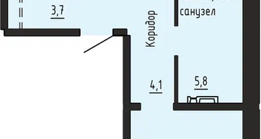 2-к. квартира, 68&nbsp;м²
