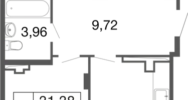 2-к. квартира, 63&nbsp;м²