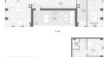 3-к. квартира, 478&nbsp;м²