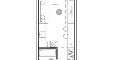 Студия, 23&nbsp;м²