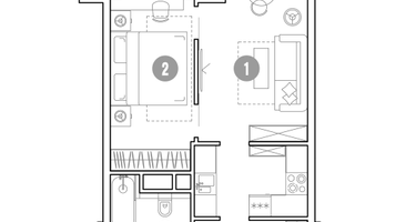 2-к. квартира, 41&nbsp;м²