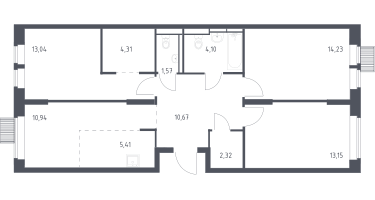 Студия, 79&nbsp;м²