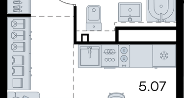 Студия, 26&nbsp;м²