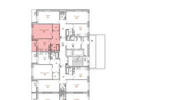 1-к. квартира, 41&nbsp;м²