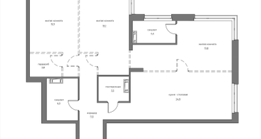 3-к. квартира, 107&nbsp;м²