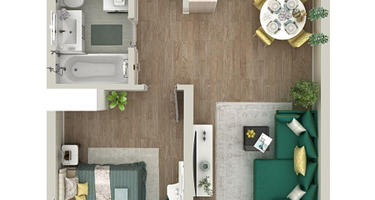 1-к. квартира, 48 м²