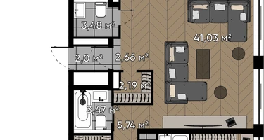 5-к. квартира, 147&nbsp;м²