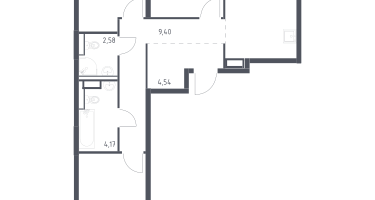 3-к. квартира, 75&nbsp;м²