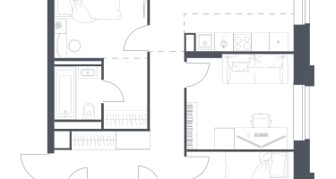 Студия, 72&nbsp;м²