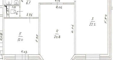 2-к. квартира, 73,2&nbsp;м²