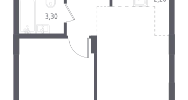 Студия, 33&nbsp;м²