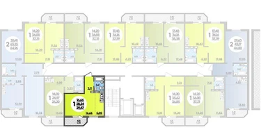 Студия, 29&nbsp;м²