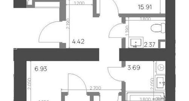 3-к. квартира, 70&nbsp;м²