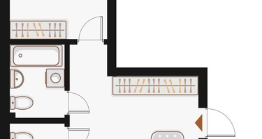 2-к. квартира, 72&nbsp;м²