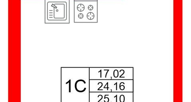 Студия, 24&nbsp;м²