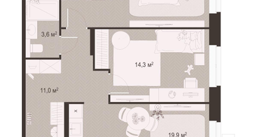 2-к. квартира, 70 м²