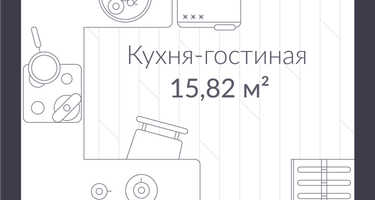 Студия, 24&nbsp;м²