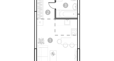 Студия, 26&nbsp;м²