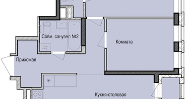 2-к. квартира, 60&nbsp;м²