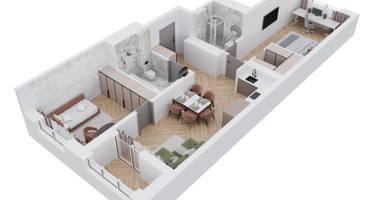 2-к. квартира, 66 м²