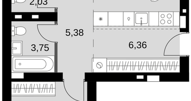 3-к. квартира, 59&nbsp;м²