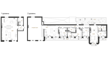 5-к. квартира, 222 м²