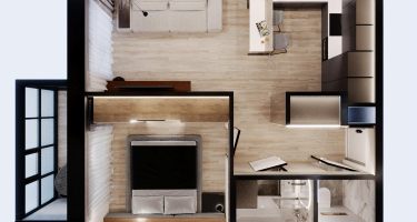 2-к. квартира, 44 м²