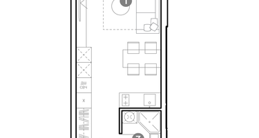 Студия, 27&nbsp;м²