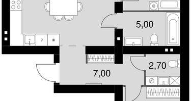 3-к. квартира, 66&nbsp;м²