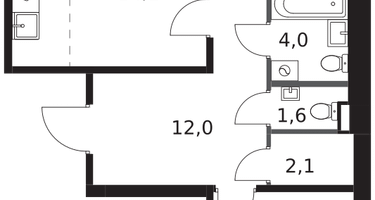 3-к. квартира, 69 м²