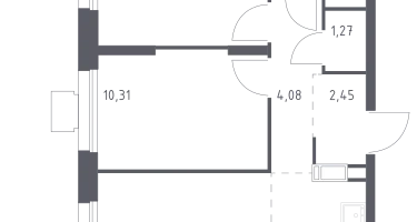 Студия, 50&nbsp;м²