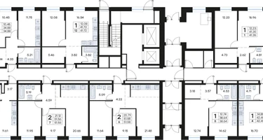 2-к. квартира, 51 м²