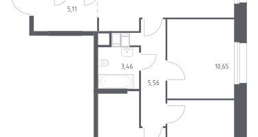 3-к. квартира, 72&nbsp;м²