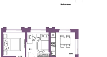 3-к. квартира, 53&nbsp;м²