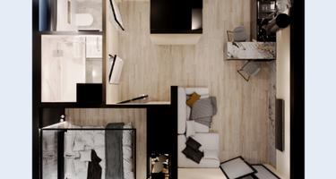 2-к. квартира, 43,6&nbsp;м²