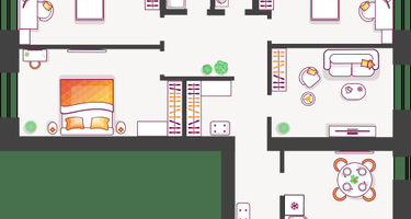 4-к. квартира, 101&nbsp;м²