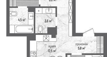3-к. квартира, 73&nbsp;м²