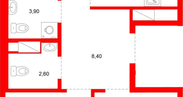 3-к. квартира, 73 м²