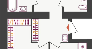 3-к. квартира, 74 м²