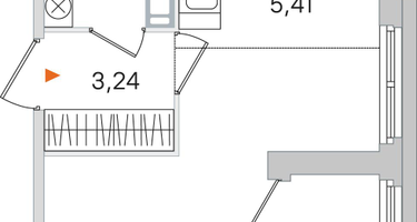 Студия, 27&nbsp;м²