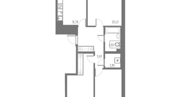 Студия, 88&nbsp;м²