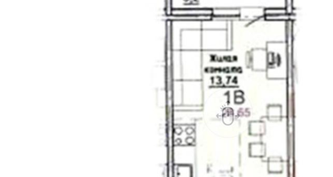 Студия, 28,7 м²