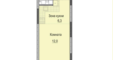 Студия, 27&nbsp;м²