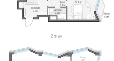 3-к. квартира, 147 м²