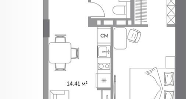 2-к. квартира, 51&nbsp;м²