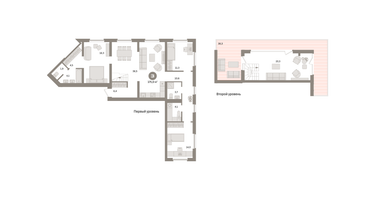 3-к. квартира, 175 м²