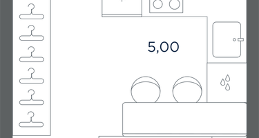 1-к. квартира, 30&nbsp;м²